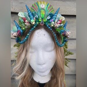 Rainbow Mermaid Dazzle Mermaid Crown